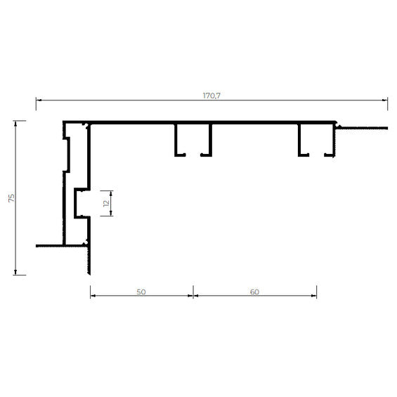 Gardina G75 + alergatori rapide Runner Big 13 buc./m