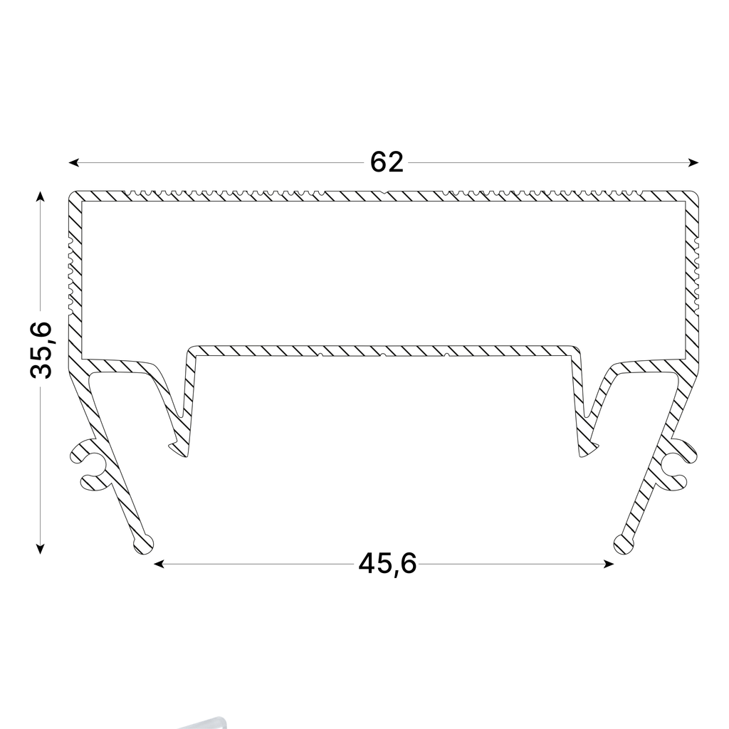 Profil Linie Led Gamma 50