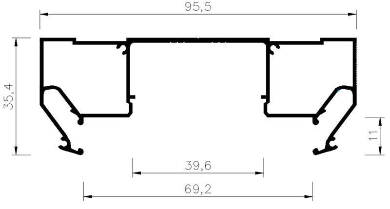 Profil Pl - 40 Black